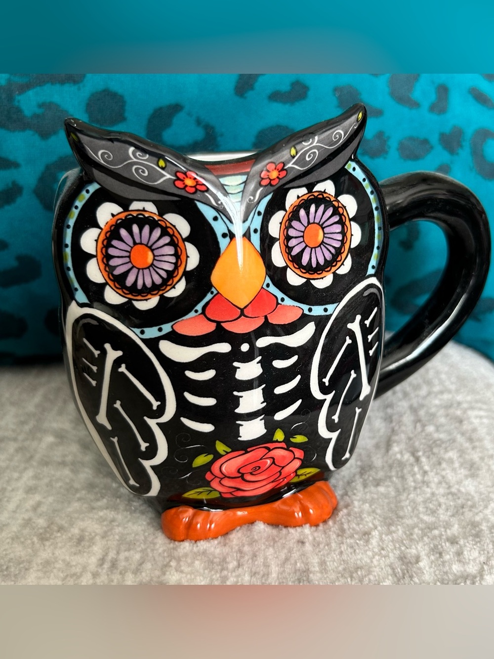 Festive Owl Mug